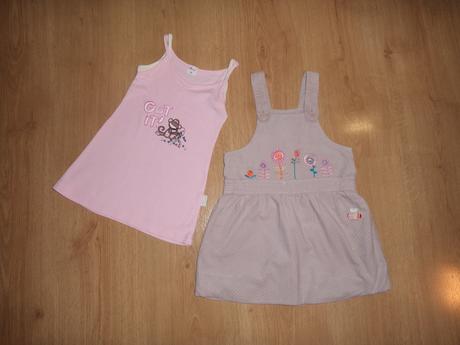 2x šatičky (šatovka) č.30, loana,80