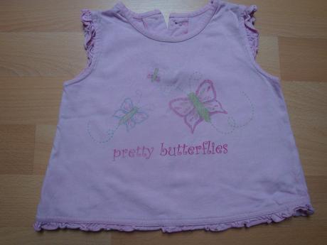 Tílko letní - růžové, 74