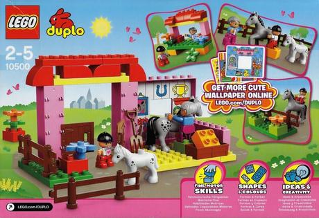 Lego duplo 10500 - horse stable., 