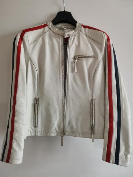 Dámská kožená bunda moto bunda vel. l, kenvelo,l