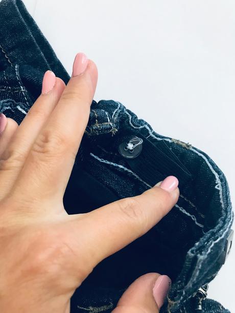 Džíny podšité - v.74/80, 74