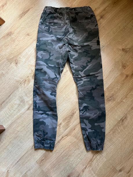Dívčí maskačové kalhoty, h&m,xs