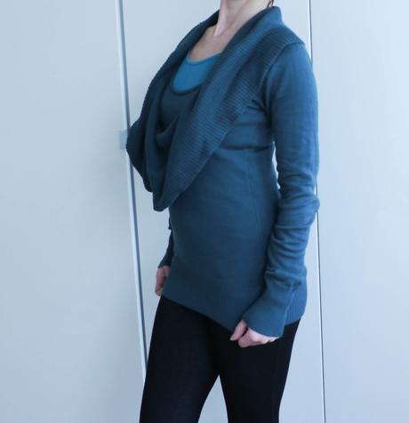 Tmave zeleny svetr melrose vel.32/34, 34