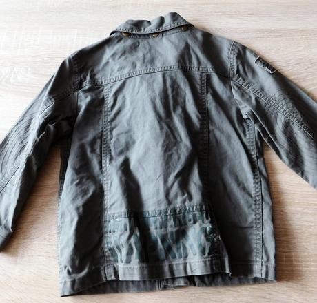 Plátěná army bunda adams vel. 104/110, adams,104