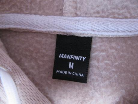 Béžová mikina s kapucí / unisex, m