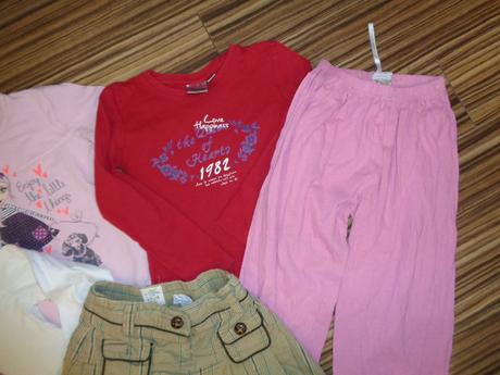Výhodný balíček pro holku - velikost 116, 104–116