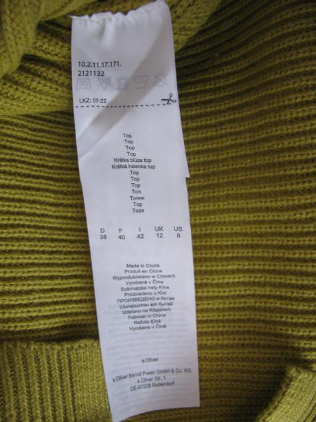 Dámská pletená vesta, volnější styl s.oliver, s.oliver,38