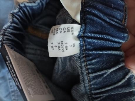 Chlapecké super džíny h&m vel.128 - nové, h&m,128