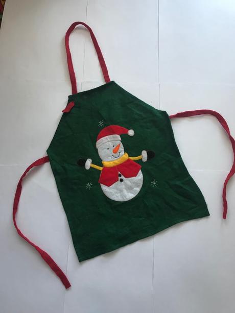 St3/ zástěra vánoční flaušová, 