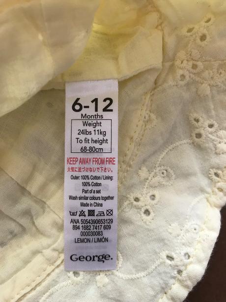 Klobouk vyšíváný- v.6/12 měs., george,80