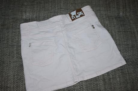 Světle růžová džínová sukně zara, velikost 152/158, zara,152