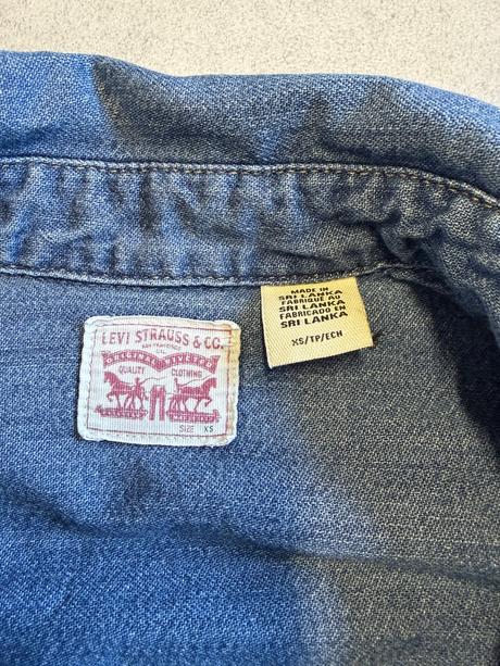 Džínová košile levi's dámská velikost xs, levis,xs