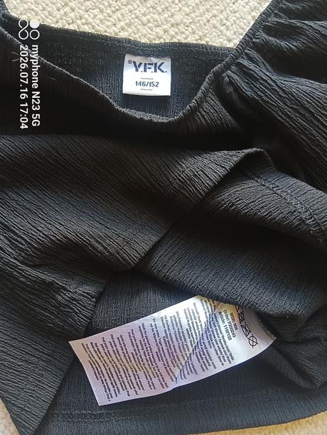 Crop top zn."y.f.k." vel."146/152", 146