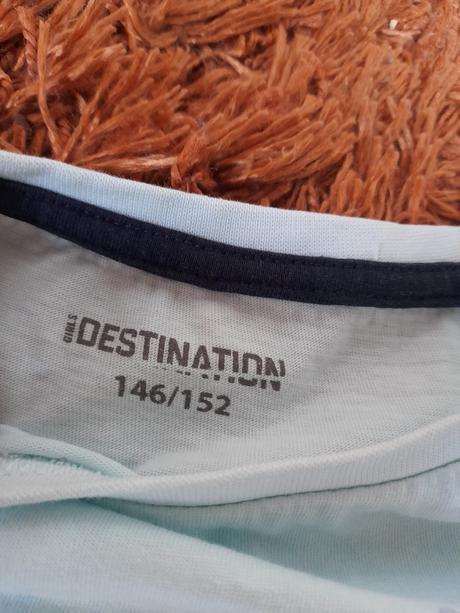 Tričko krátký rukáv, destination s rybkou, 152