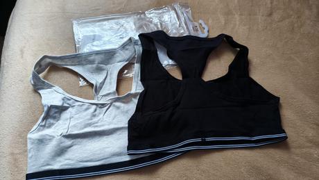 Croptopová podprsnka 2ks (134/140), george,134 / 140