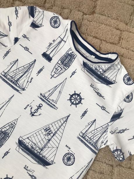 Bavlněné tričko - námořník, next,134