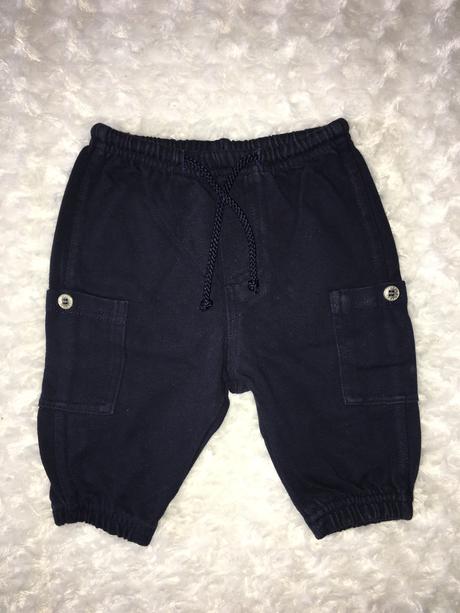 Modré tepláky fix, 56