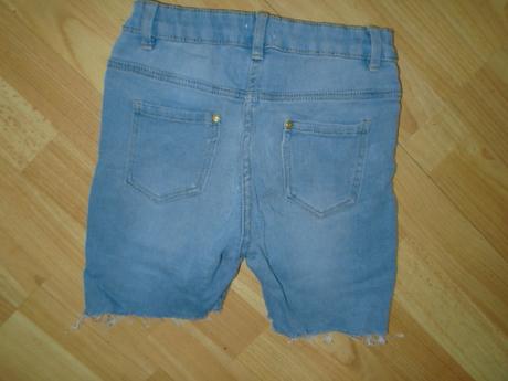 Kraťasy džínové bermudy vel 146, 146