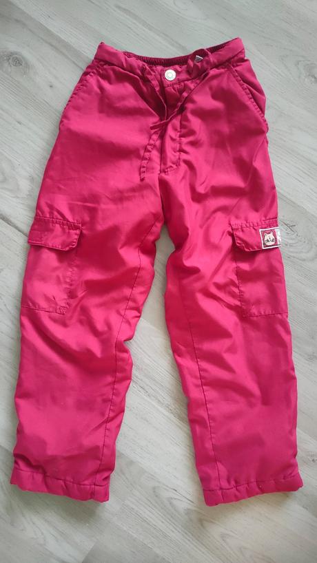 Podšité kalhoty vel. 122, 122