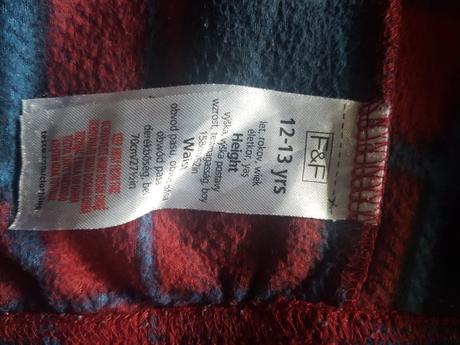 Fleesové kalhoty značky f&f velikost 12-13 let., f&f,146