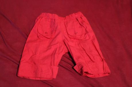 Dívčí kraťasy kapsičky, 80