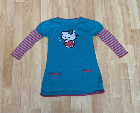 Úpletové šaty hello kitty marks & spencer vel. 116, marks & spencer,116