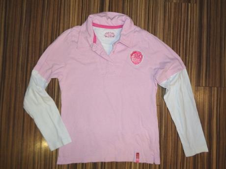 Super bíložůrové tričko s límečkem, tcm,134