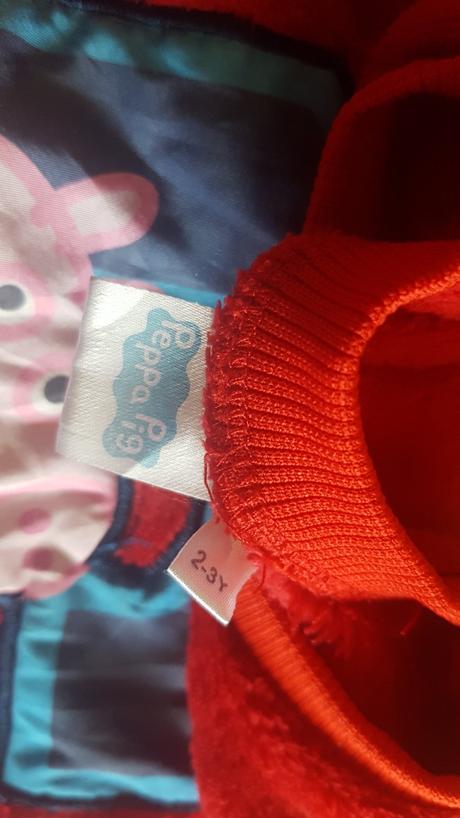 Fleesová mikina peppa pig vel. 2-3 roky., 92