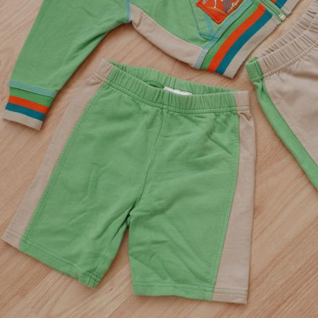 Set - teplakove kratasy, teplaky a bundicka, 74