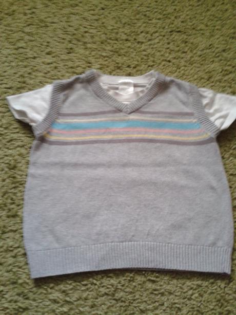 Triko s vestičkou v jednom zn.urban rascals,vel.92, 98