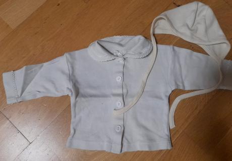 Kabátek + čepička - vel 56, 56