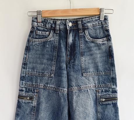Džíny 3/4 vel. 8 - 9 let, primark,134