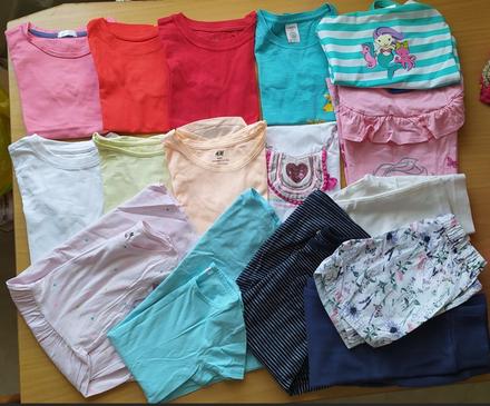 Balík pro holku, vel. 110 ii. (18 ks), 104–116