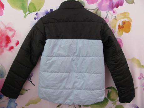 Tenčí zimní černo modrá bunda chief, 134