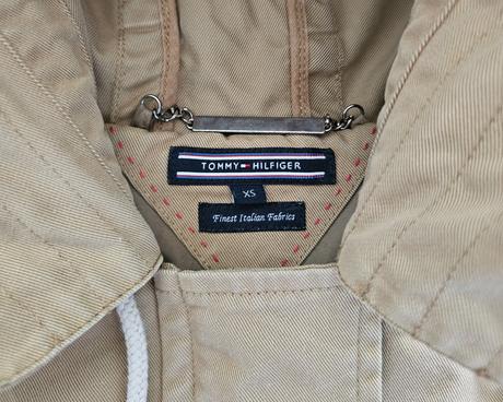 Dámská parka tommy hilfiger vel. xs podzim/jaro, tommy hilfiger,xs