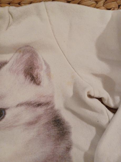 Kočičková mikina h&m 110/116, h&m,116