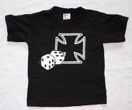 Ao264. tričko s kostkami 5-6 let, 116