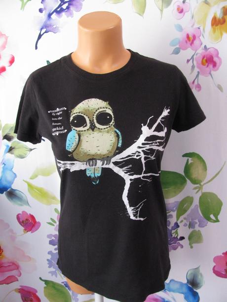 Bavlněné černé tričko ezekiel, s