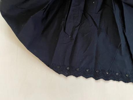 Černé šaty s madeirovým lemem, vel m, spíše s/m, t, topshop,m