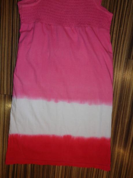 Pěkné bavlněné šaty - batikované, 152