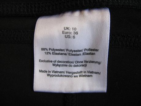 Elastické běžecké 3/4 legíny s průstřihy mondetta, 36