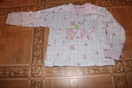 Pyžamová halenka zvířátka, 86