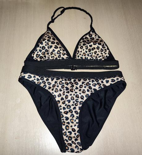 Plavky s leopardím vzorem xs/s, s