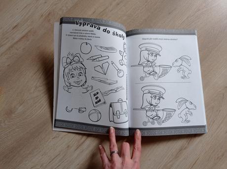 Knížky "máša a medvěd", 