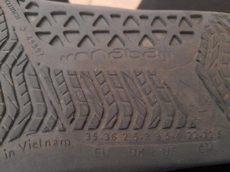 Chlapecké pantofle zn. decathlon, vel. 35-36, nabaiji,36