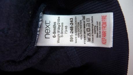 Propínací mikina vel.74, next,74