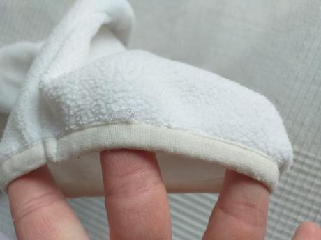 Bílá větrovka/lehká bunda s flískou vel. xl/xxl, xl