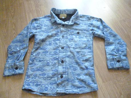 Autíčková košile 5-6, 116