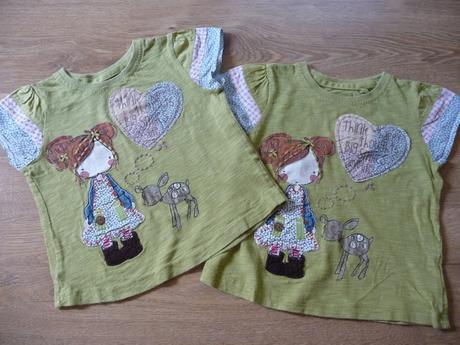 Krásná trička pro dvojčata, 98