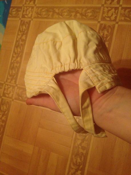 Dívčí letní klobouček - čepička motýl, 74